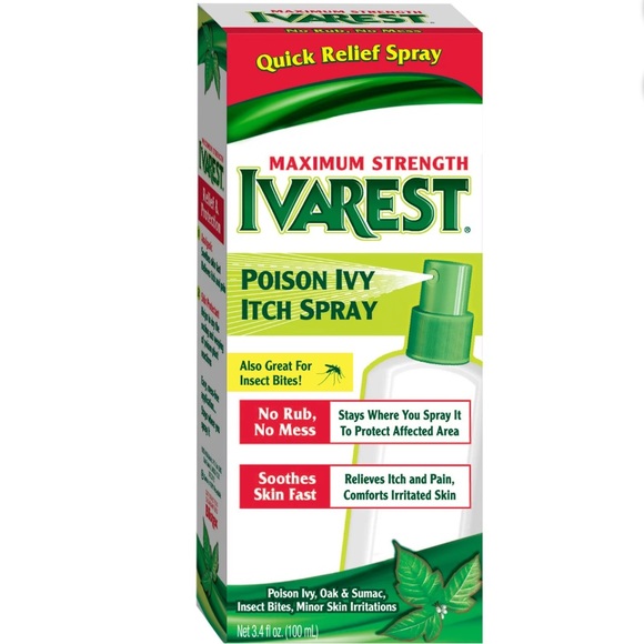 Ivarest Maximum Strength Poison Ivy Itch Spray, 3.4 oz NWT - Picture 2 of 2